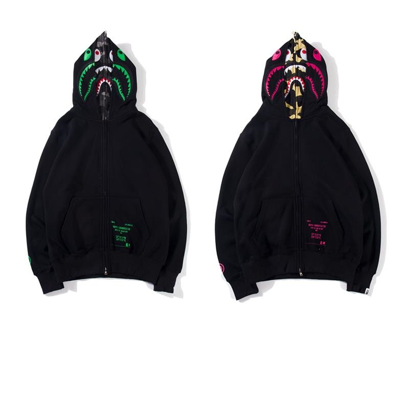 Bape x Undefeated Hoodie 6368 2 colors Green Pink